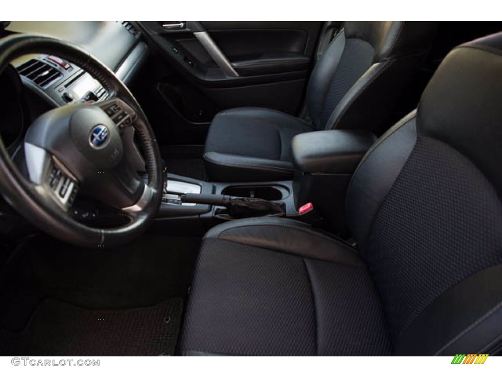 2014 Forester 2.0XT Premium - Dark Gray Metallic / Black photo #3