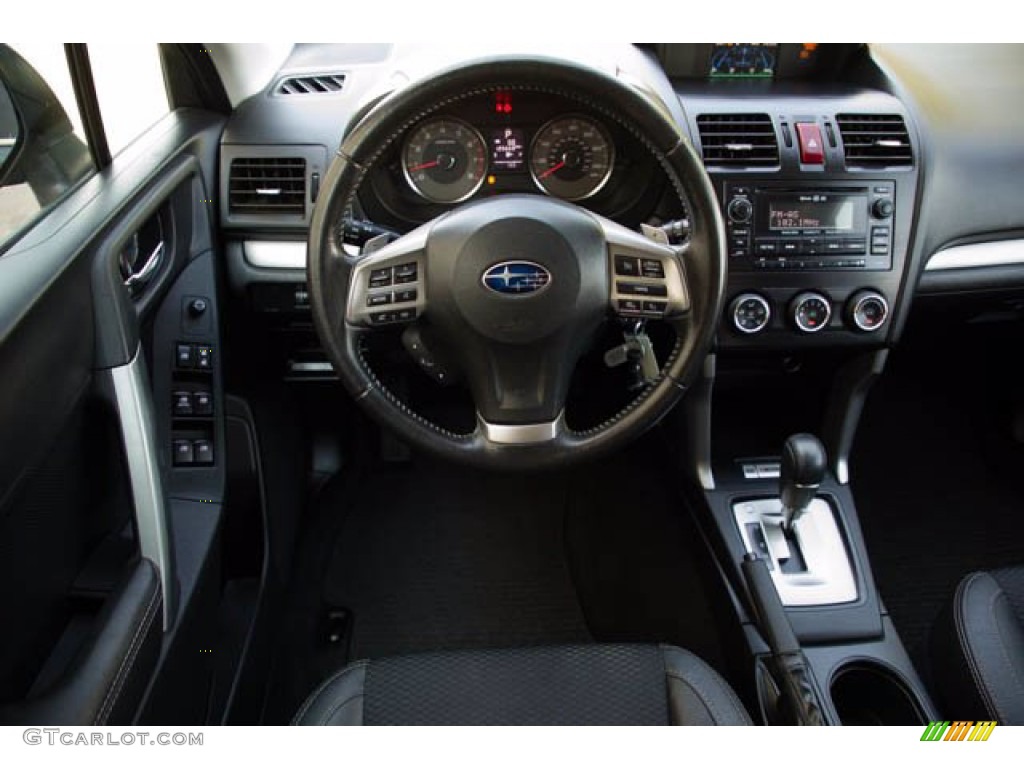 2014 Forester 2.0XT Premium - Dark Gray Metallic / Black photo #5
