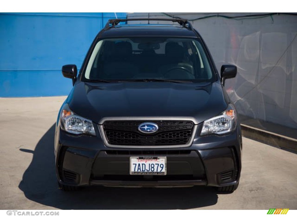 2014 Forester 2.0XT Premium - Dark Gray Metallic / Black photo #7