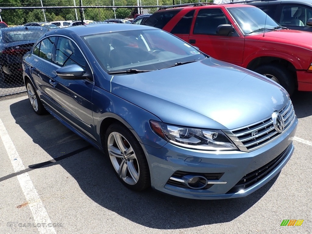 Harbor Blue Metallic 2016 Volkswagen CC 2.0T R Line Exterior Photo #139246165