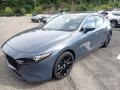 2020 Polymetal Gray Metallic Mazda MAZDA3 Premium Hatchback AWD  photo #5