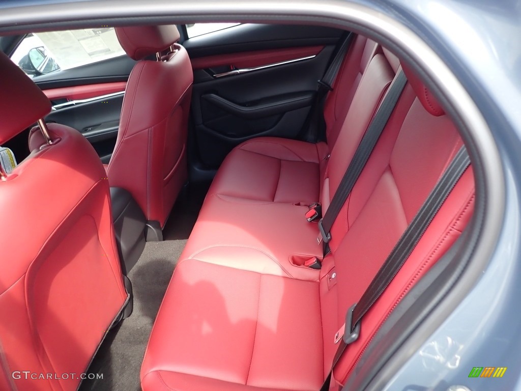 Red Interior 2020 Mazda MAZDA3 Premium Hatchback AWD Photo #139246276