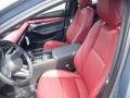 2020 Mazda MAZDA3 Red Interior Front Seat Photo