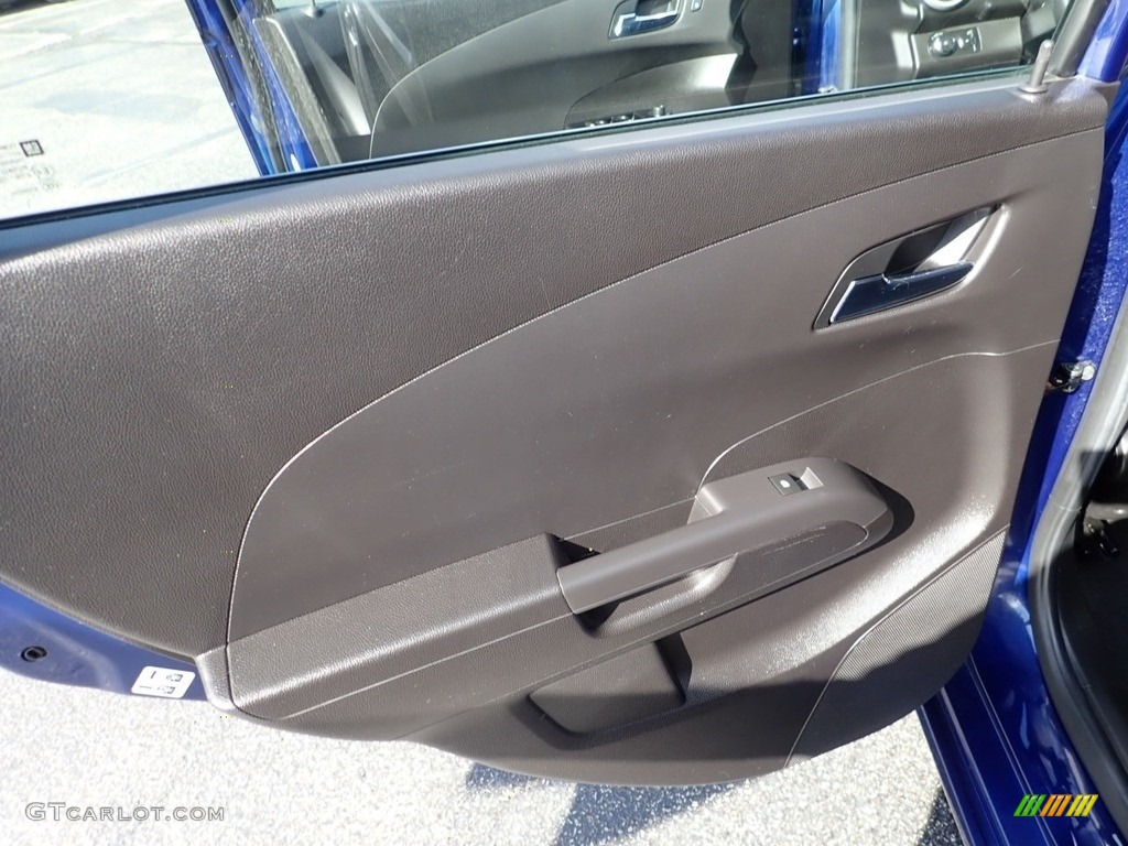 2014 Chevrolet Sonic RS Hatchback RS Jet Black Door Panel Photo #139246585