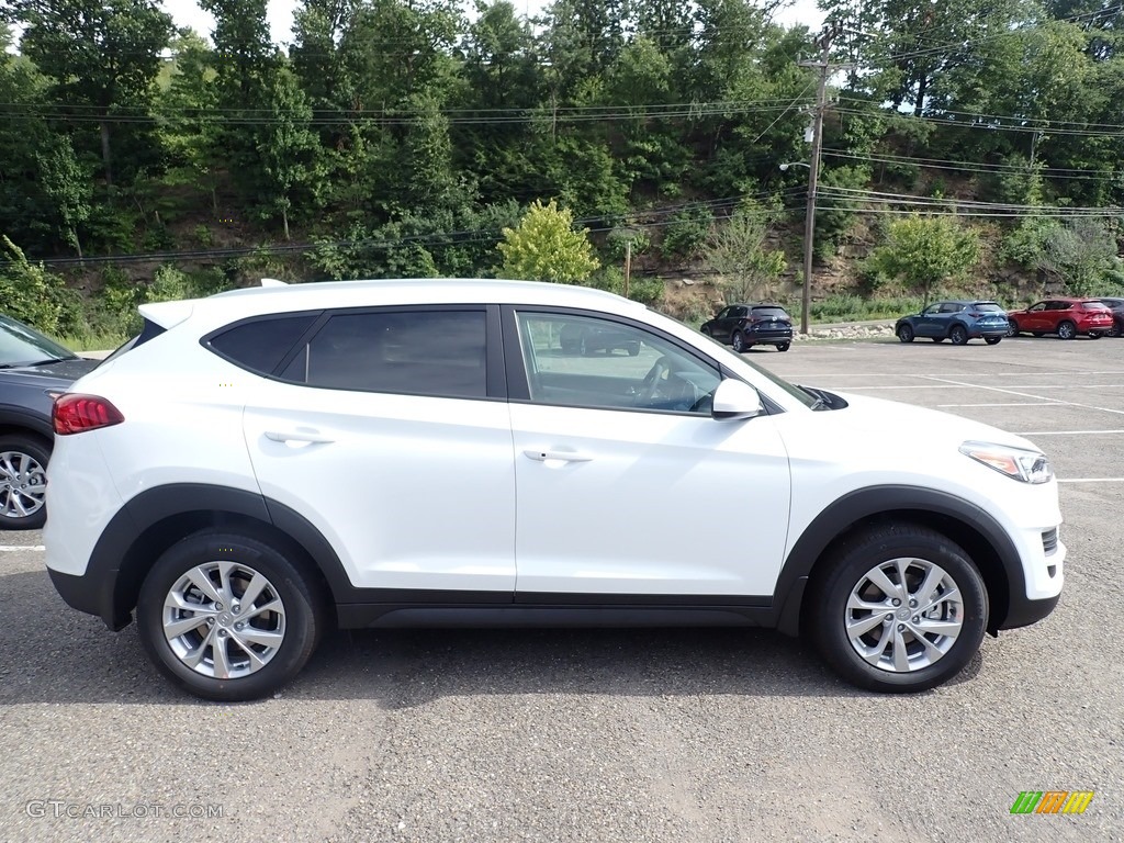 White Cream 2021 Hyundai Tucson Value AWD Exterior Photo #139247053