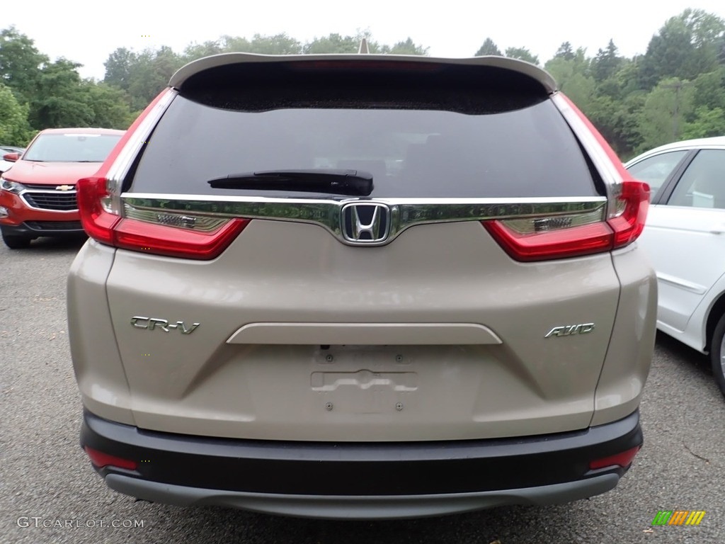 2017 CR-V EX-L AWD - Sandstorm Metallic / Black photo #3