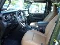 Front Seat of 2020 Wrangler Unlimited Sahara 4x4