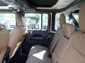 2020 Jeep Wrangler Unlimited Dark Saddle/Black Interior Rear Seat Photo