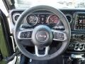 2020 Jeep Wrangler Unlimited Dark Saddle/Black Interior Steering Wheel Photo