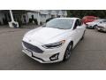 2020 White Platinum Ford Fusion Titanium  photo #3