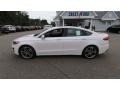 2020 White Platinum Ford Fusion Titanium  photo #4