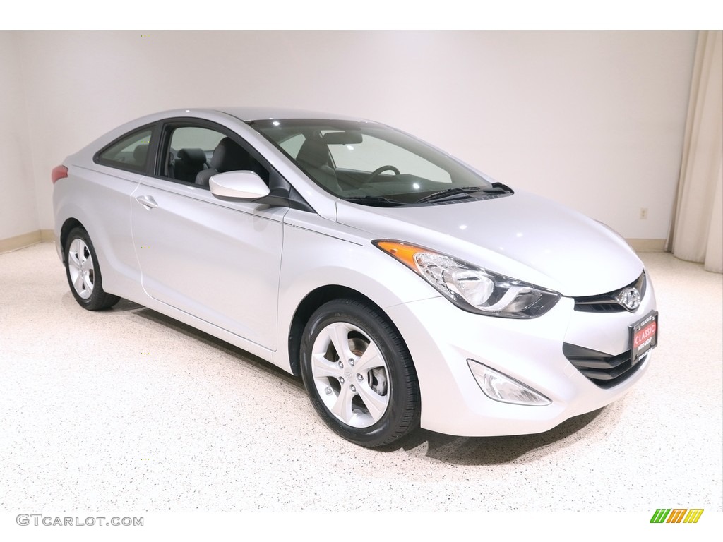 2013 Elantra Coupe GS - Silver / Gray photo #1