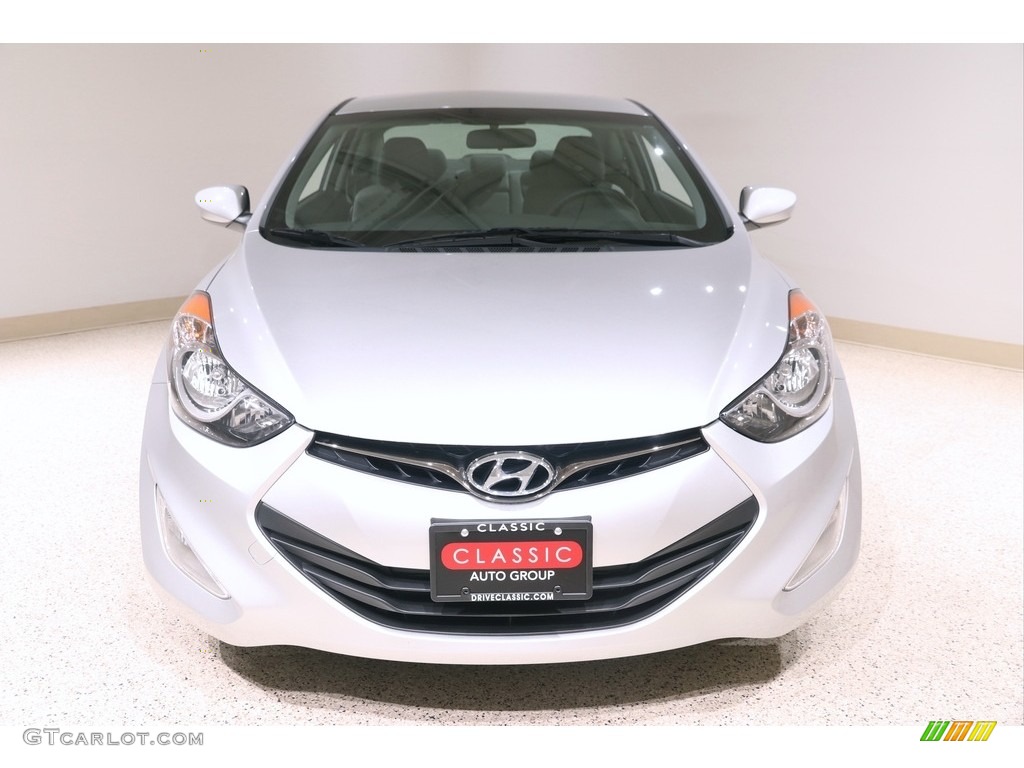 2013 Elantra Coupe GS - Silver / Gray photo #2