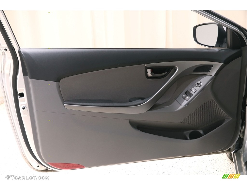 2013 Elantra Coupe GS - Silver / Gray photo #4