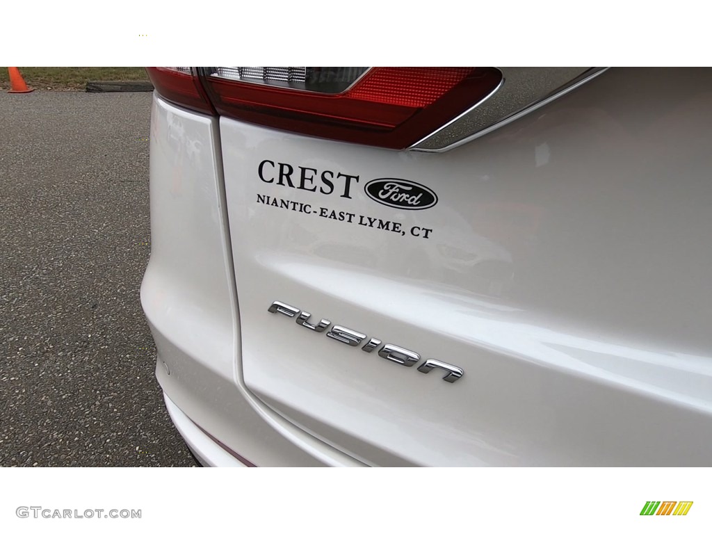 2020 Fusion Titanium - White Platinum / Ebony photo #10