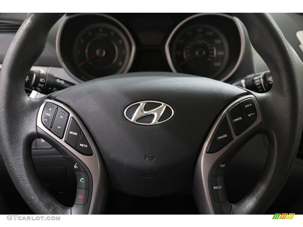 2013 Elantra Coupe GS - Silver / Gray photo #8