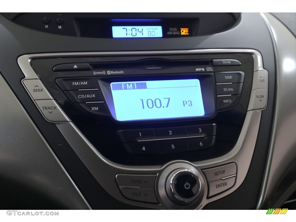 2013 Elantra Coupe GS - Silver / Gray photo #11