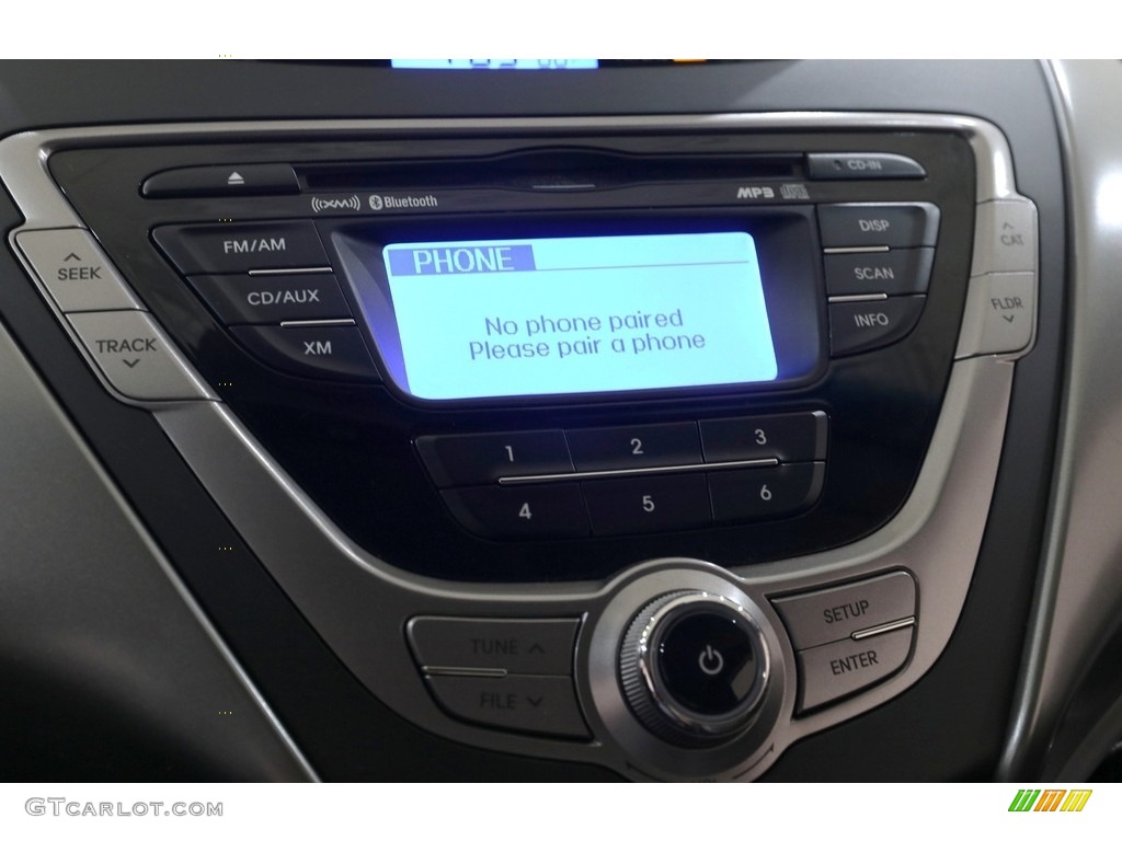 2013 Elantra Coupe GS - Silver / Gray photo #12