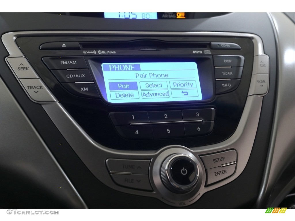 2013 Elantra Coupe GS - Silver / Gray photo #13