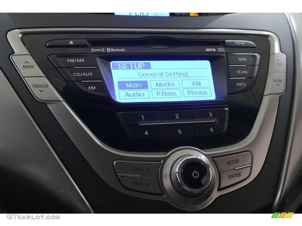 2013 Elantra Coupe GS - Silver / Gray photo #14