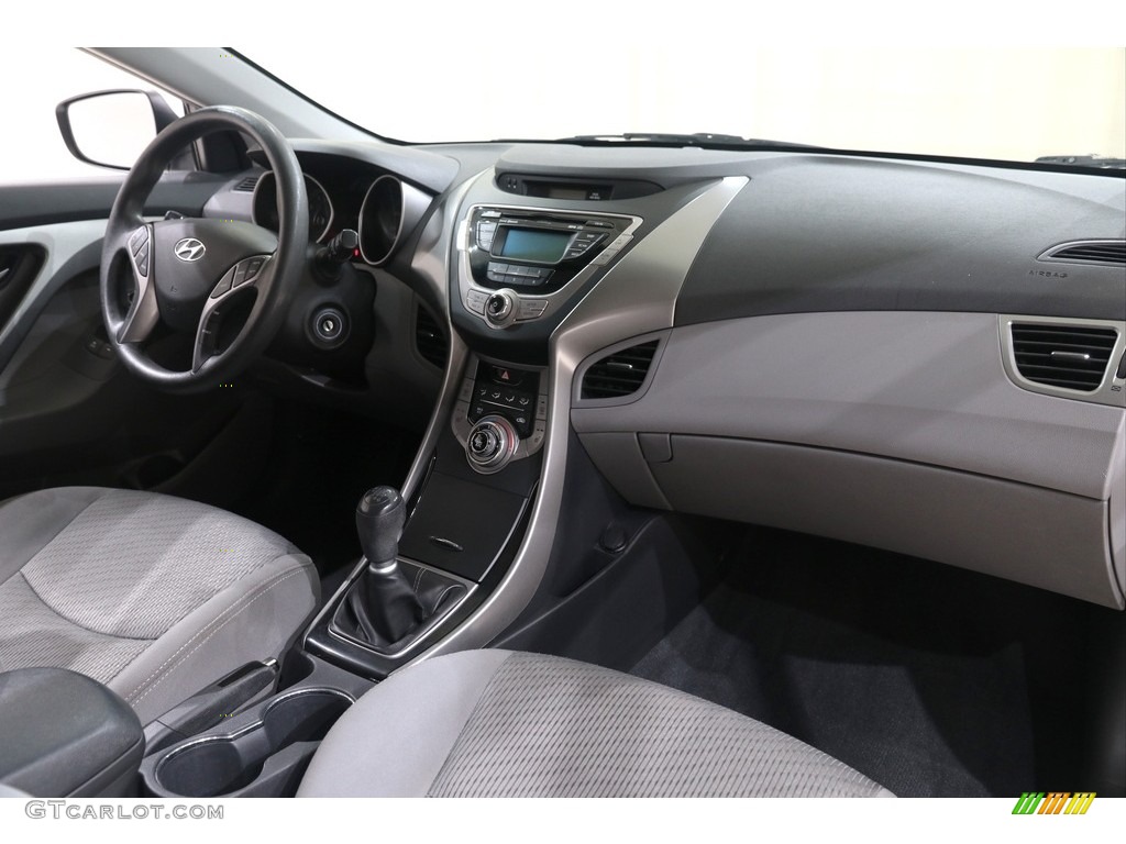 2013 Elantra Coupe GS - Silver / Gray photo #21