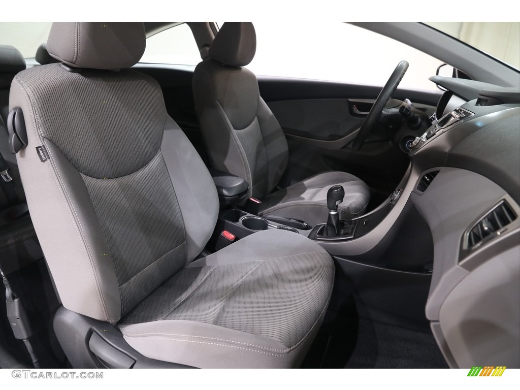 2013 Elantra Coupe GS - Silver / Gray photo #22