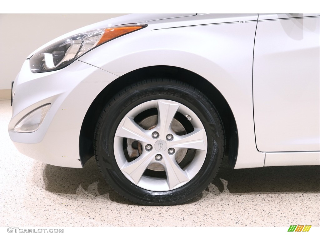 2013 Elantra Coupe GS - Silver / Gray photo #27