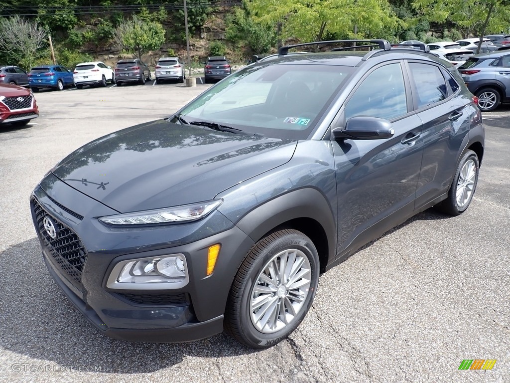 Thunder Gray 2021 Hyundai Kona SEL AWD Exterior Photo #139248810