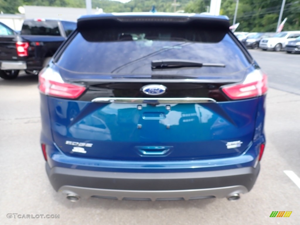 2020 Edge SEL AWD - Dark Persian Green Metallic / Ebony photo #4