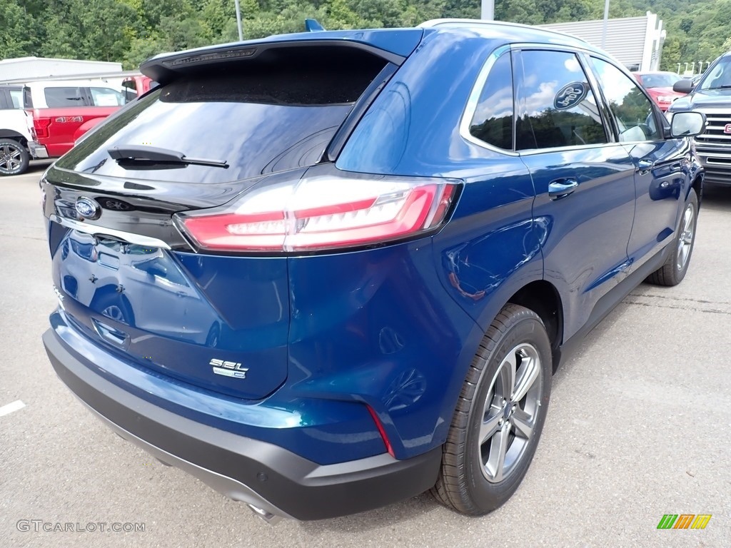 2020 Edge SEL AWD - Dark Persian Green Metallic / Ebony photo #5