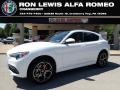 2020 Alfa White Alfa Romeo Stelvio TI Sport AWD  photo #1