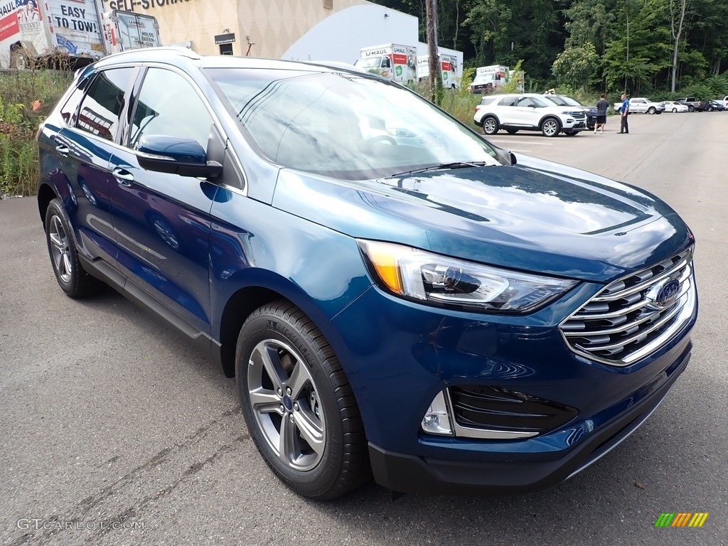 2020 Edge SEL AWD - Dark Persian Green Metallic / Ebony photo #6