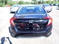 2020 Crystal Black Pearl Honda Civic LX Sedan  photo #4