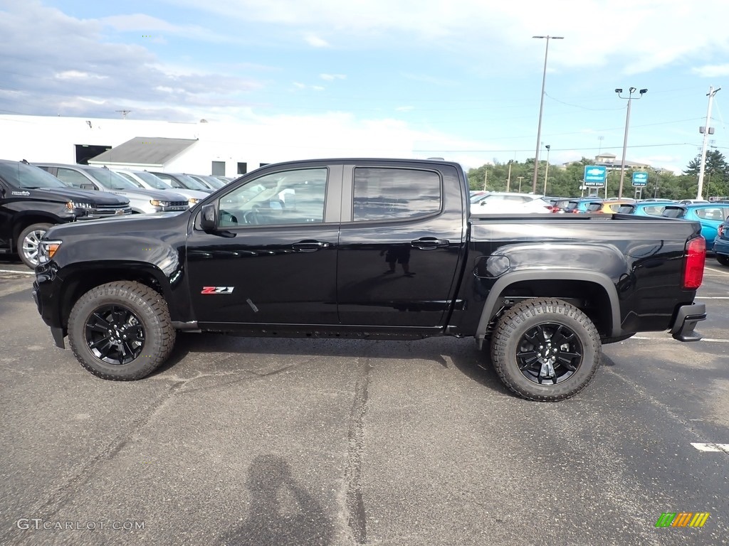 2021 Colorado Z71 Crew Cab 4x4 - Black / Jet Black/­Dark Ash photo #2