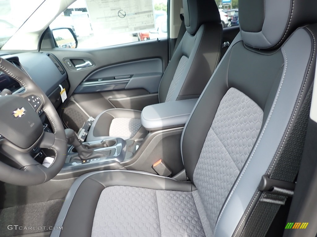 Jet Black/­Dark Ash Interior 2021 Chevrolet Colorado Z71 Crew Cab 4x4 Photo #139250782