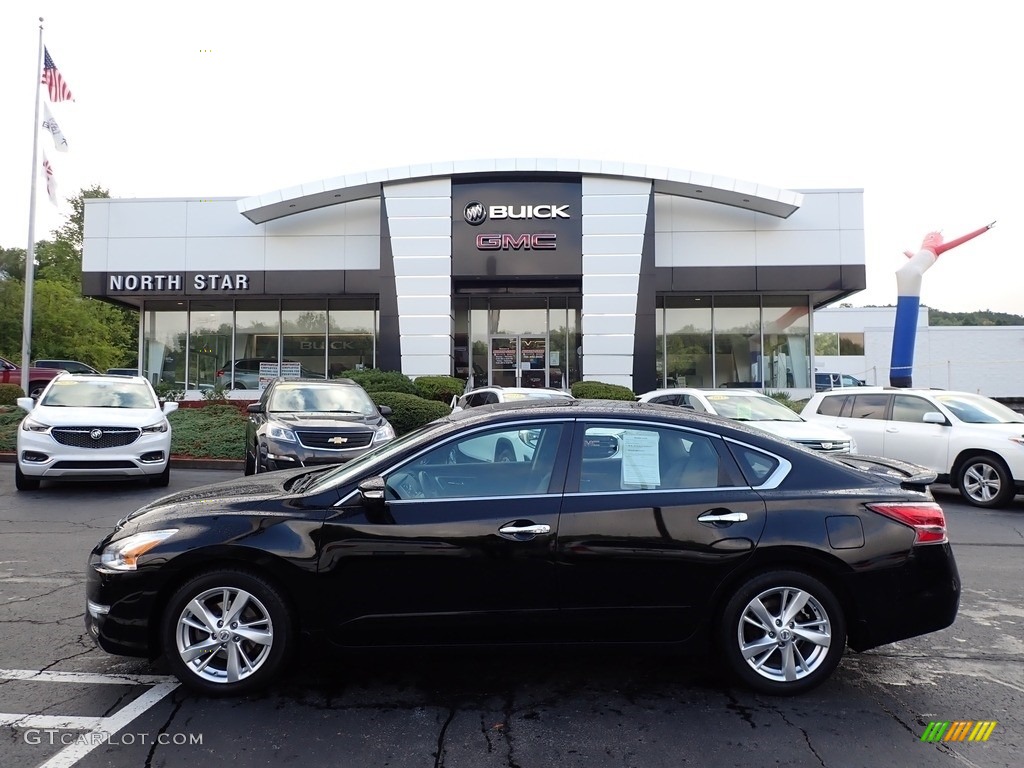 2015 Altima 2.5 SL - Super Black / Charcoal photo #1