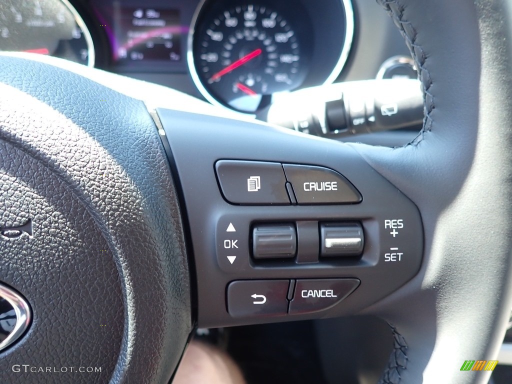 2021 Kia Sedona EX Dark Graphite Steering Wheel Photo #139251739