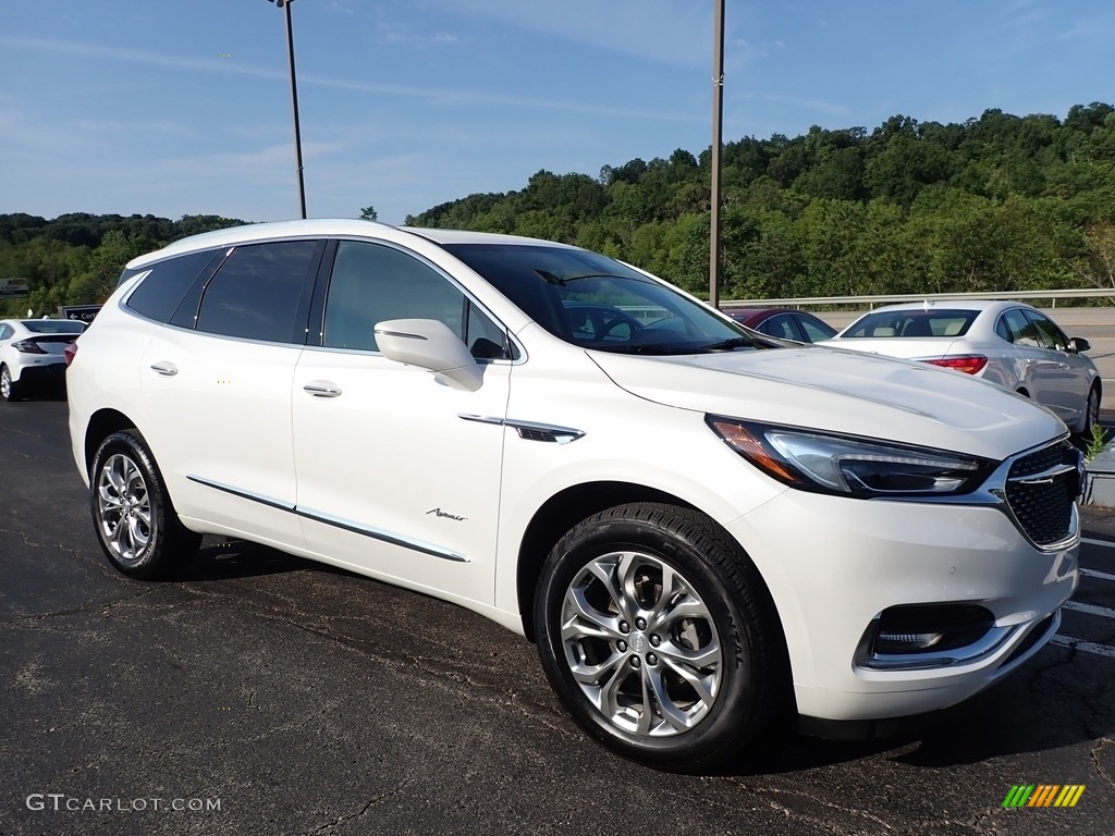 2020 Enclave Avenir AWD - White Frost Tricoat / Chestnut photo #4