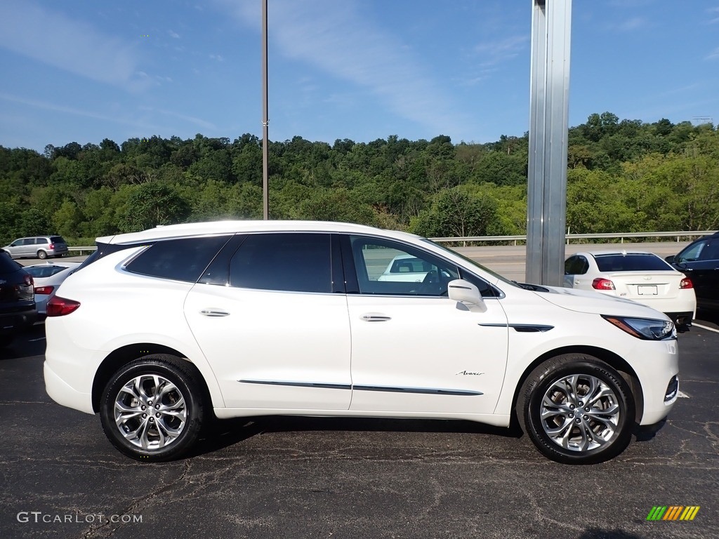 2020 Enclave Avenir AWD - White Frost Tricoat / Chestnut photo #5