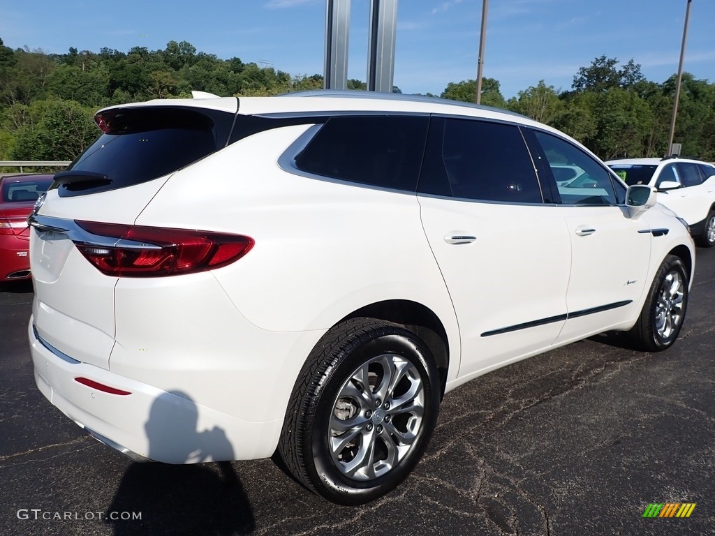 2020 Enclave Avenir AWD - White Frost Tricoat / Chestnut photo #8