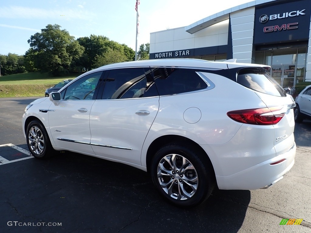 2020 Enclave Avenir AWD - White Frost Tricoat / Chestnut photo #12
