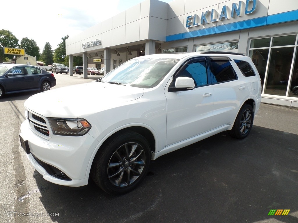 2018 Durango GT AWD - Vice White Tri-Coat Pearl / Black photo #1