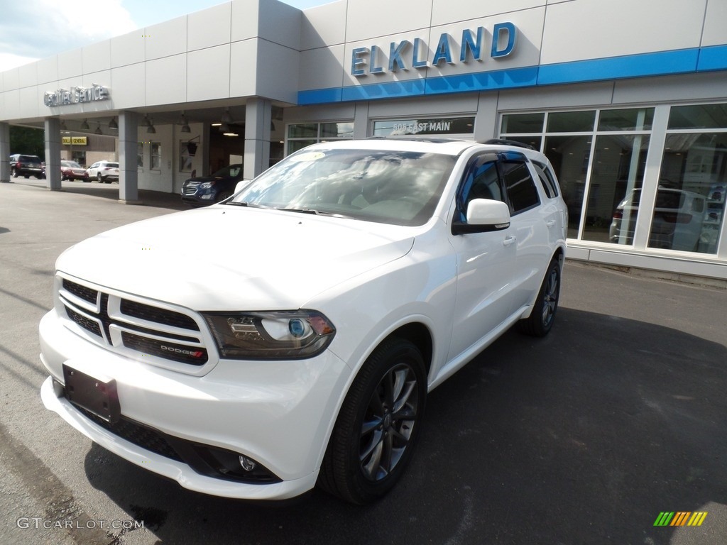 2018 Durango GT AWD - Vice White Tri-Coat Pearl / Black photo #2
