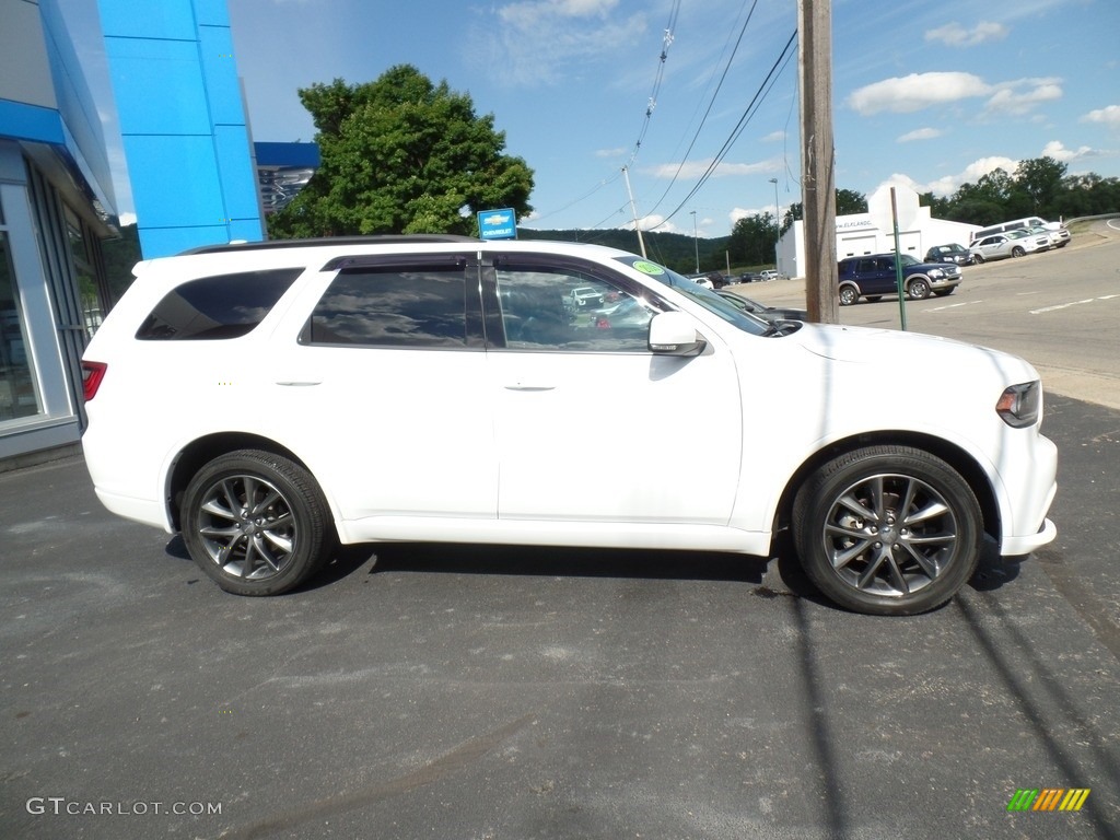 2018 Durango GT AWD - Vice White Tri-Coat Pearl / Black photo #6