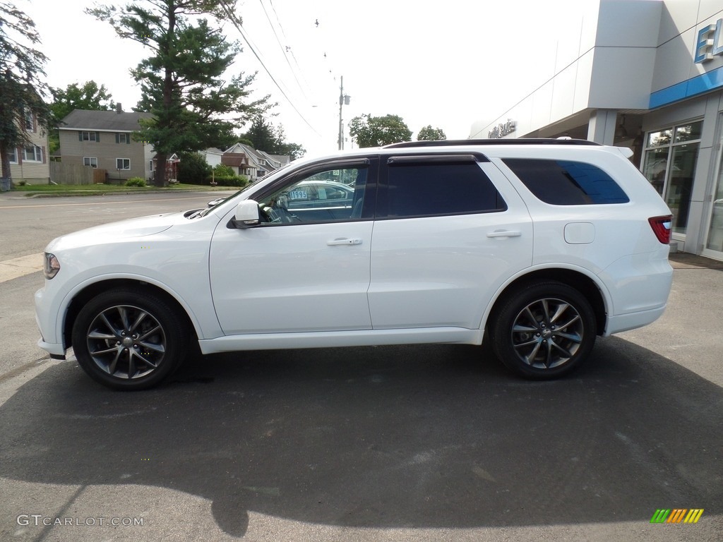 2018 Durango GT AWD - Vice White Tri-Coat Pearl / Black photo #10