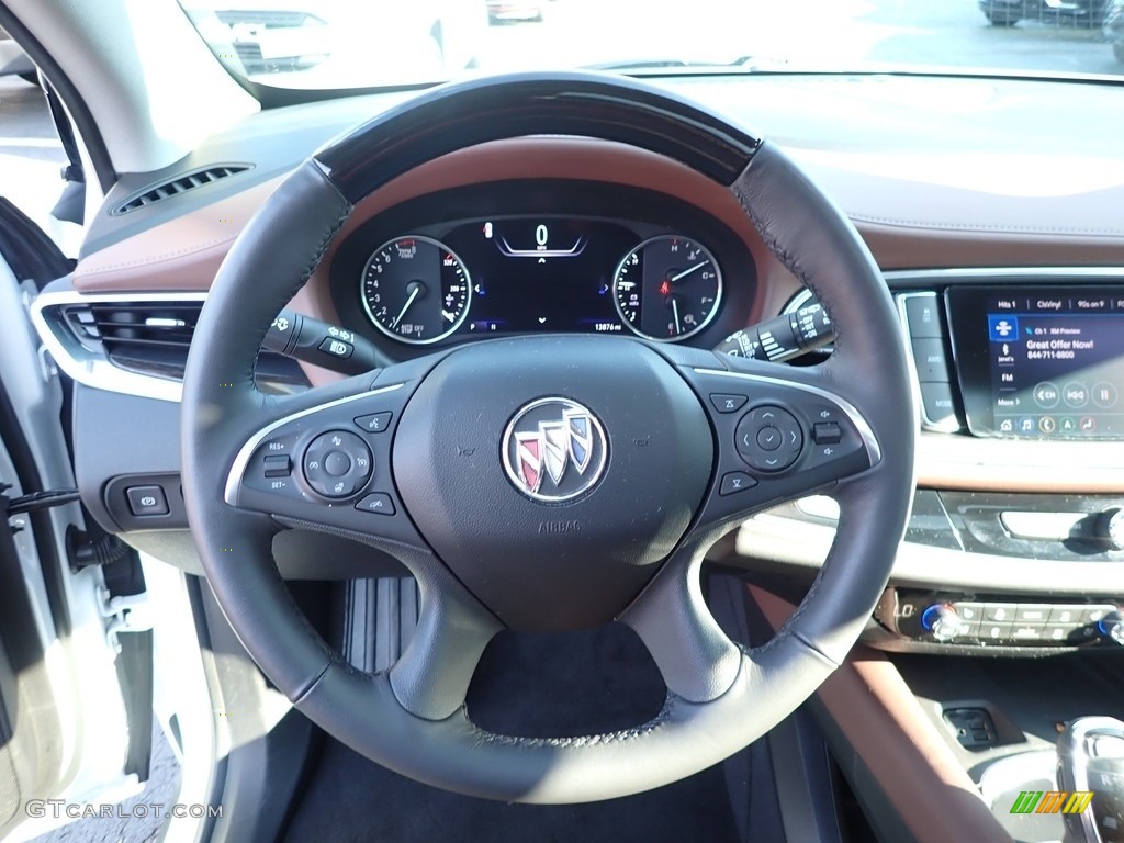 2020 Enclave Avenir AWD - White Frost Tricoat / Chestnut photo #25