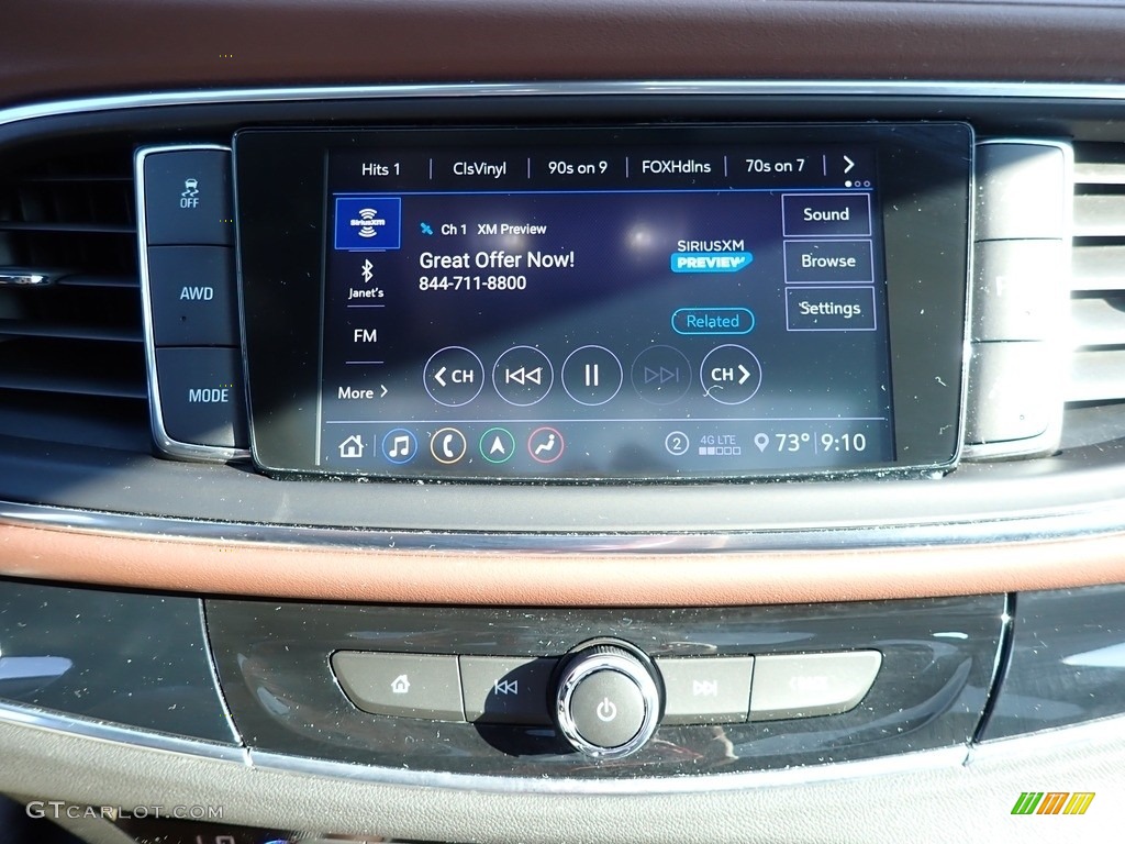 2020 Enclave Avenir AWD - White Frost Tricoat / Chestnut photo #26