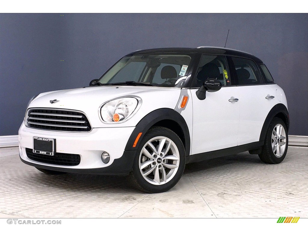 2014 Cooper Countryman - Light White / Carbon Black photo #12