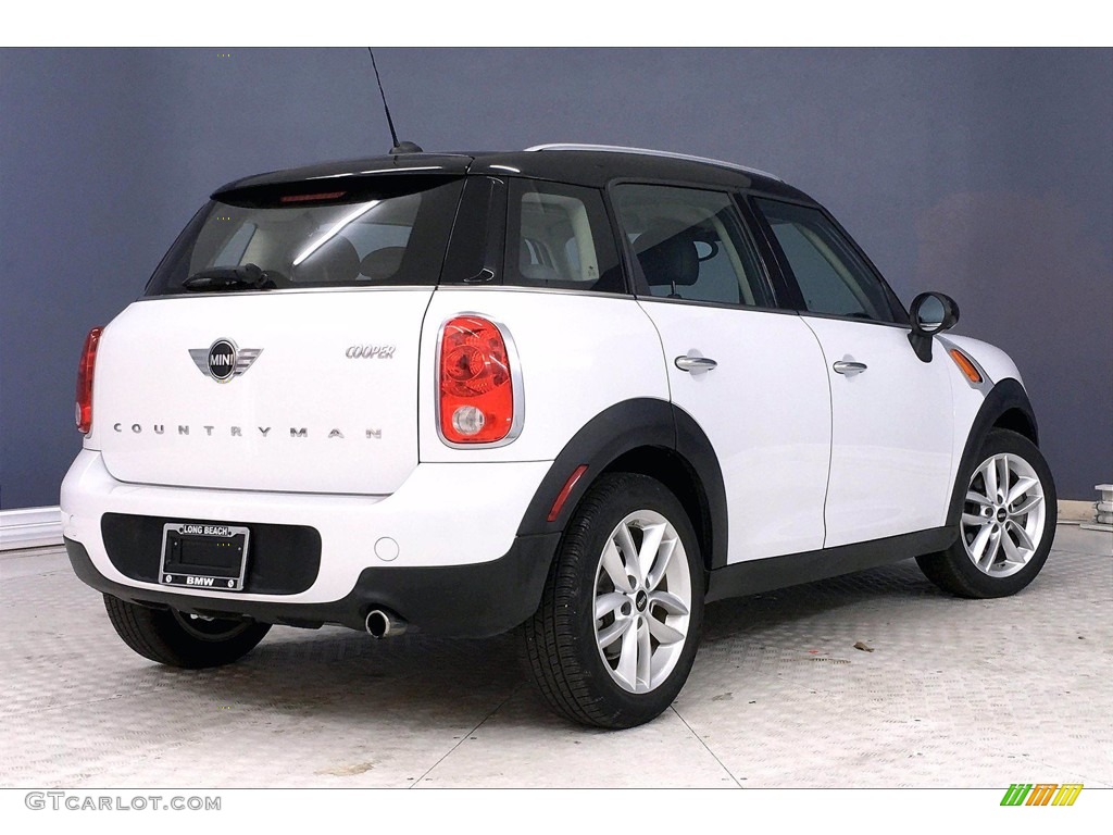 2014 Cooper Countryman - Light White / Carbon Black photo #13