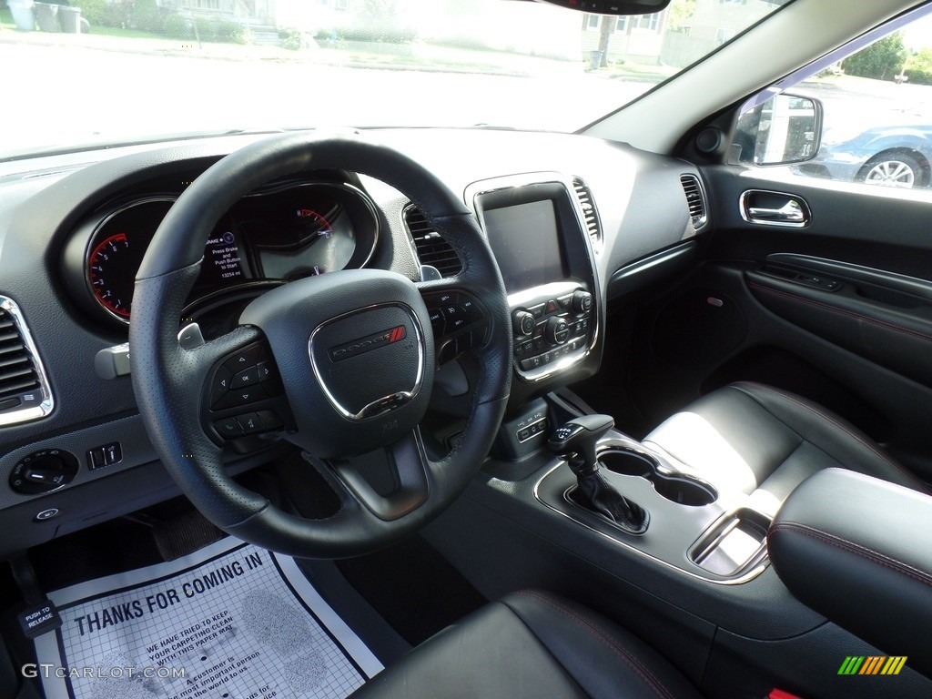 2018 Durango GT AWD - Vice White Tri-Coat Pearl / Black photo #19